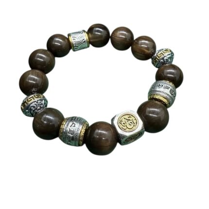 Black Sapphire BaZi Crystal Bracelet Water Element
