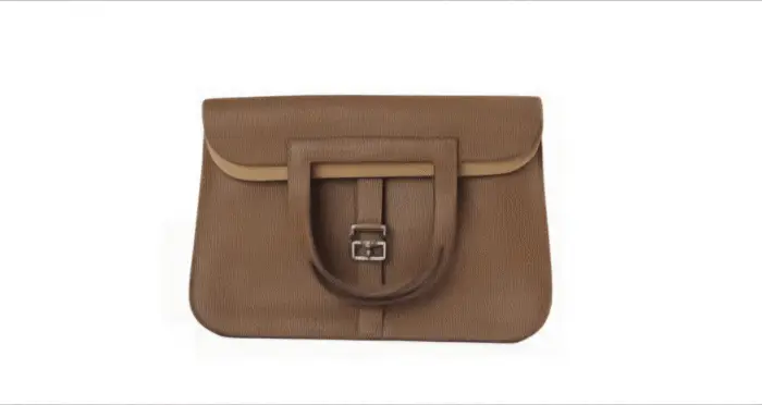 Halzen 25 office French bag Dark Coffee
