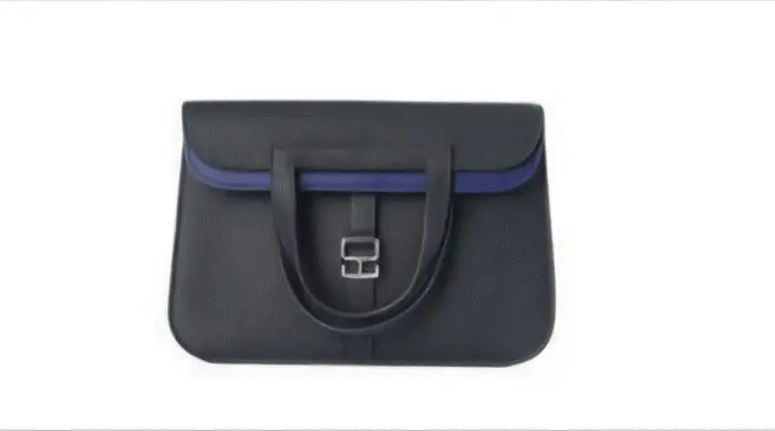 Halzen 25 office French bag Dark Navy