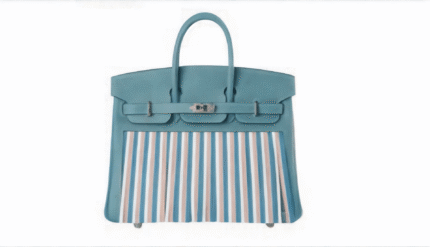 Birlin Canvas Style Crossbody Ladies Bag