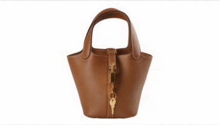 The Basket Bag Picoten Lock Chocolate