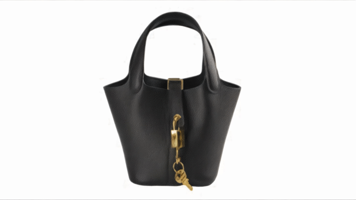 The Basket Bag Picoten Lock Black